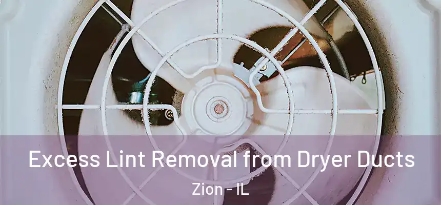 Excess Lint Removal from Dryer Ducts Zion - IL